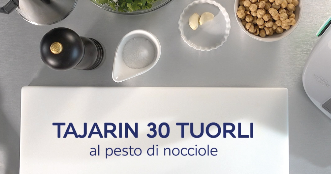 Tajarin 30 tuorli al pesto di nocciole