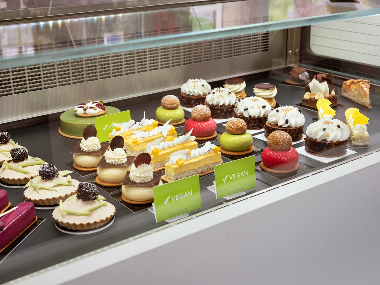 vegan vitrine