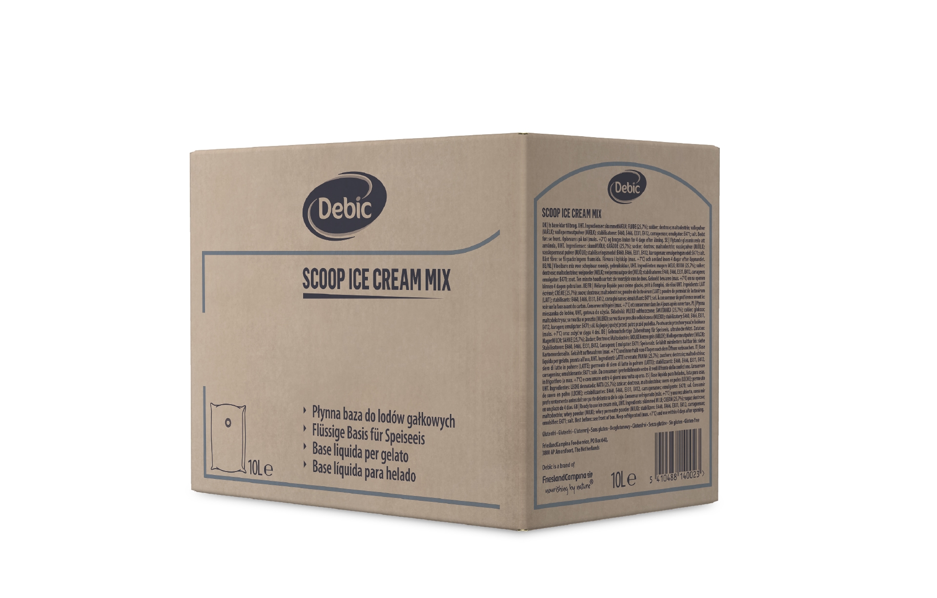 Scoop Ice Cream Mix para heladería