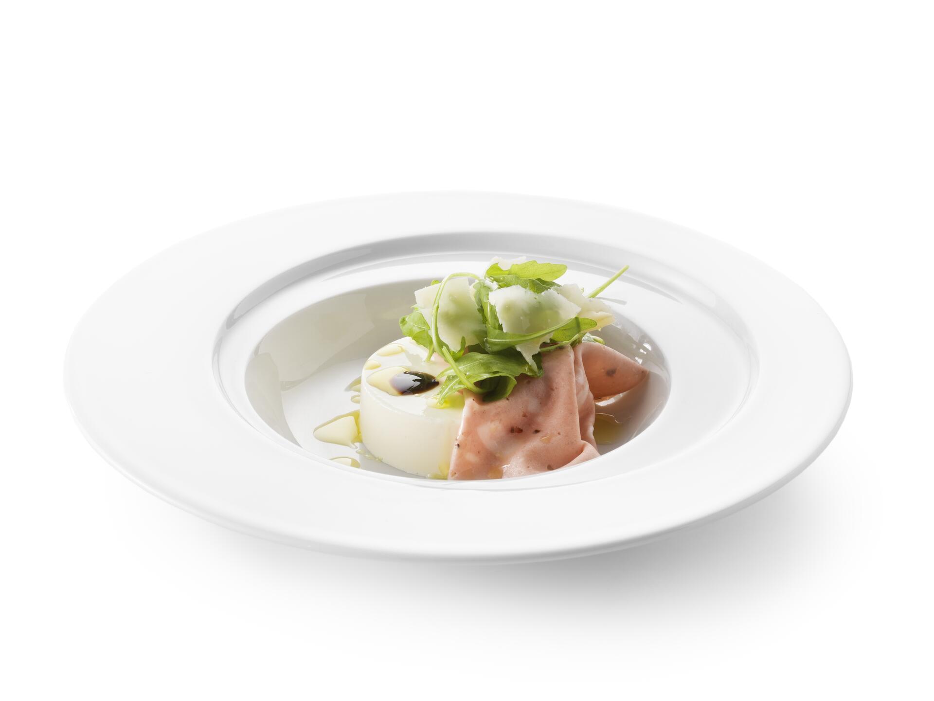 panna cotta mortadella