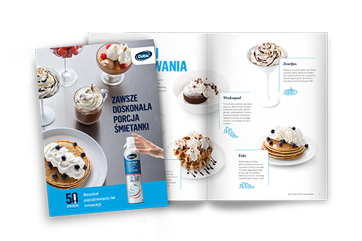broszura śmietanka  w sprayu