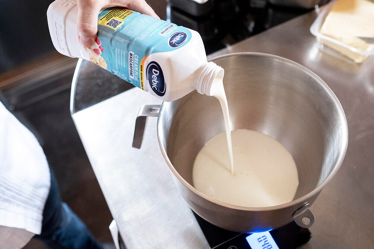 Masterclass culinaire Crème Plus Mascarpone Debic