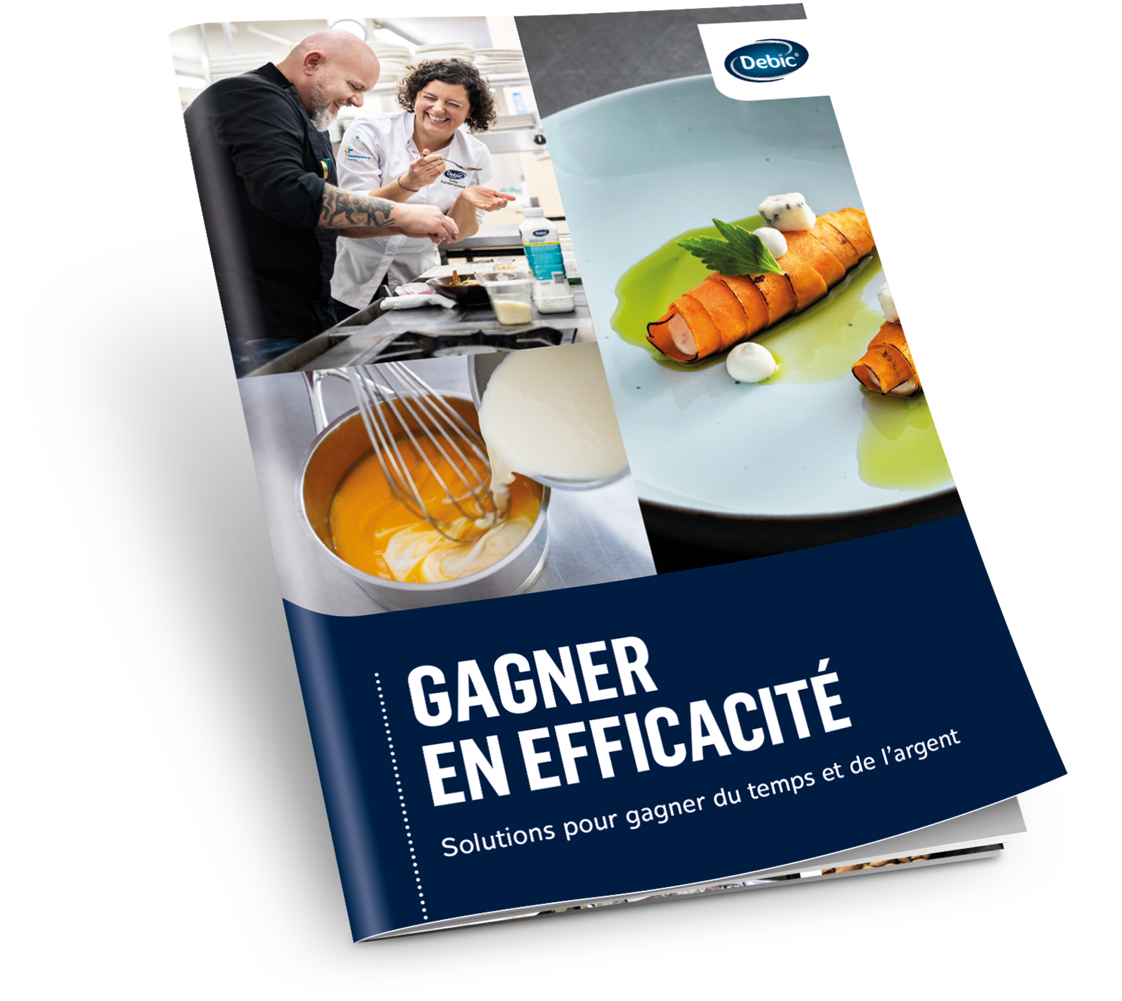 mockup convenience brochure chefs