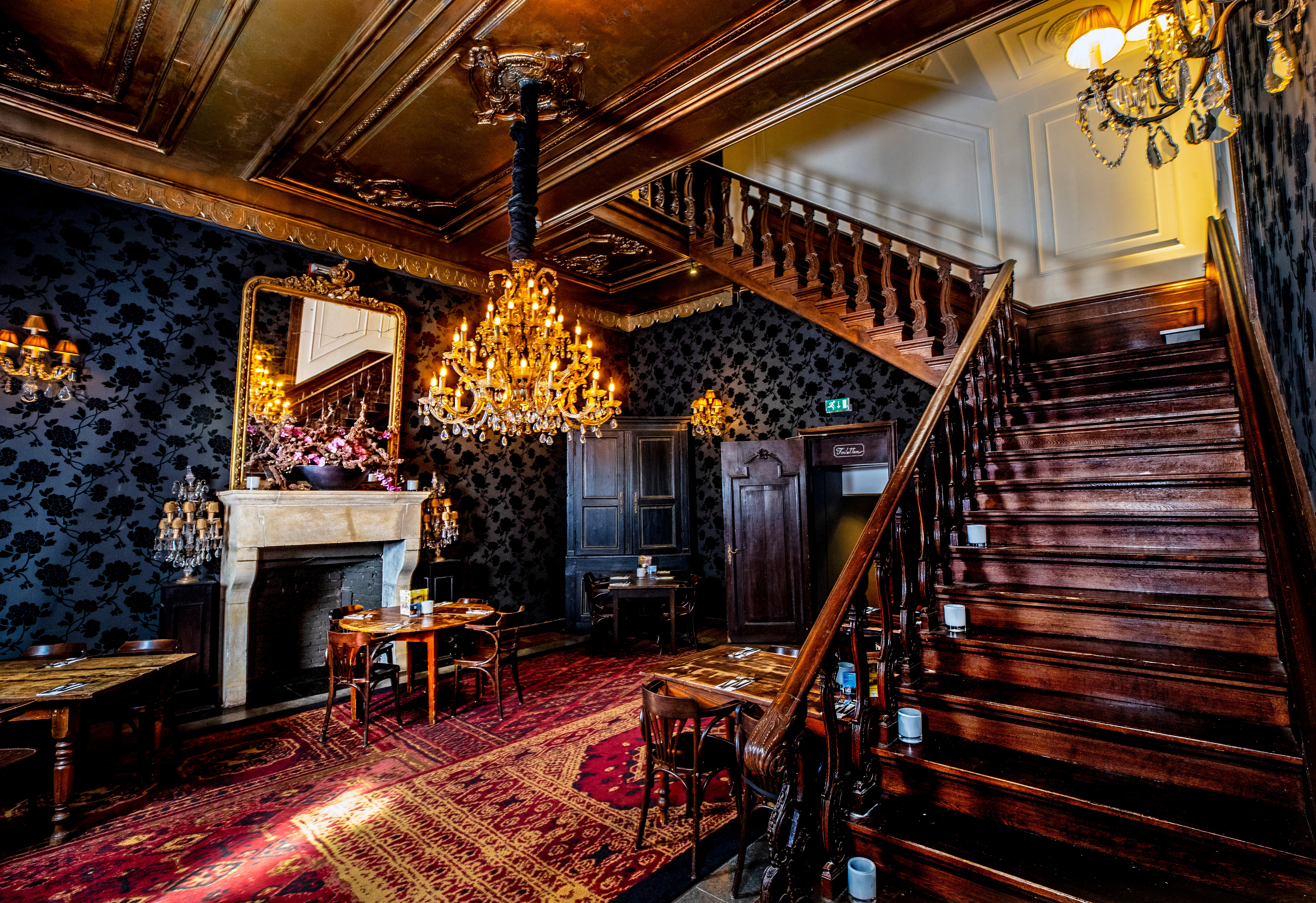 Interieur restaurant Baylings in Leeuwarden