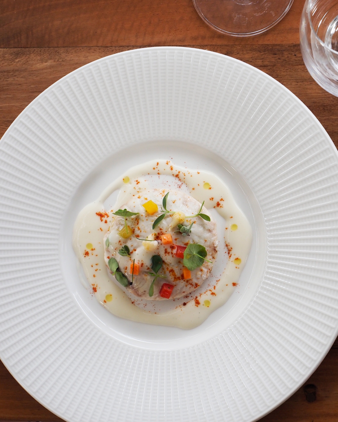 Raviolo di pescato del giorno