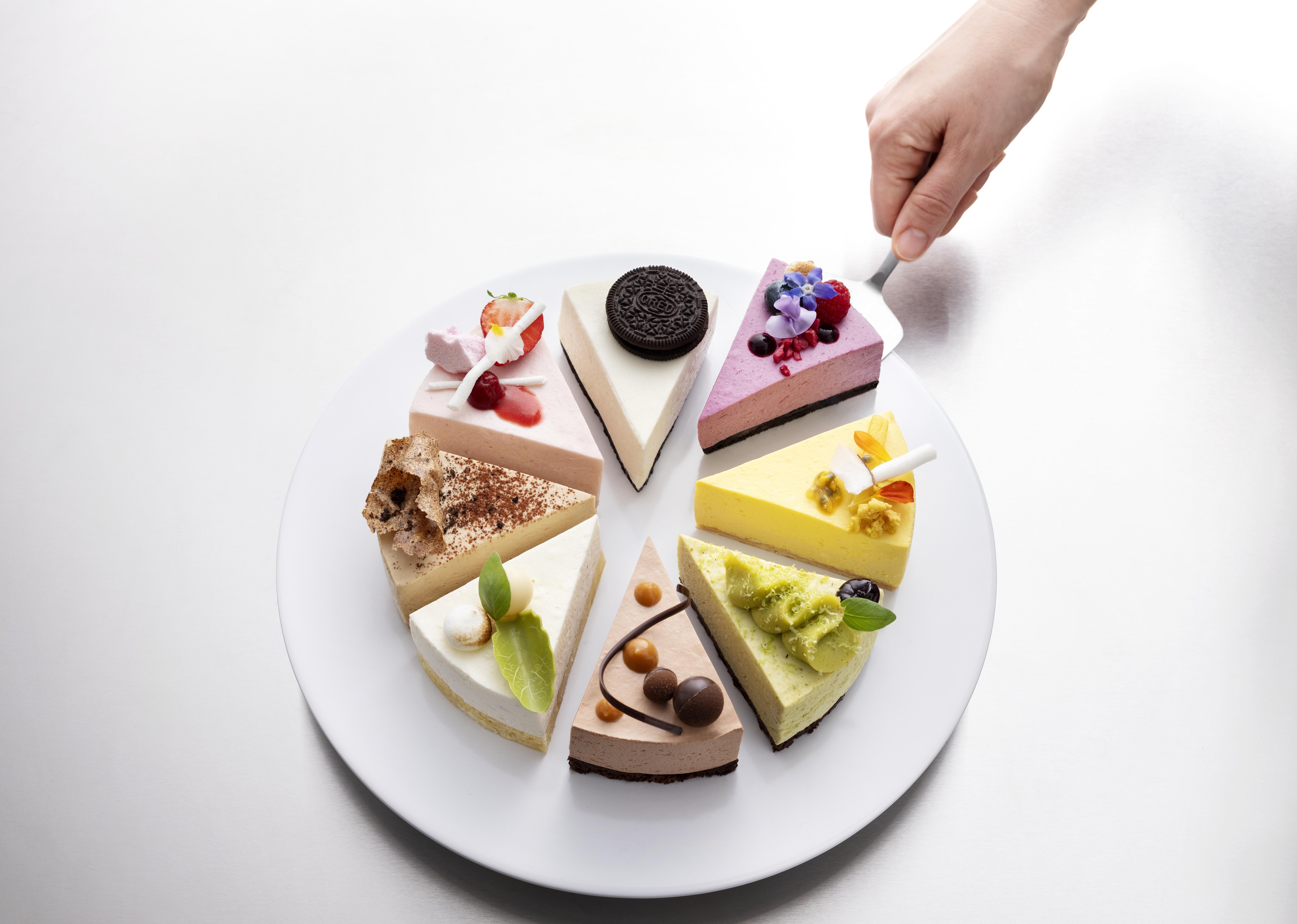 Minder mise en place. meer cheesecake