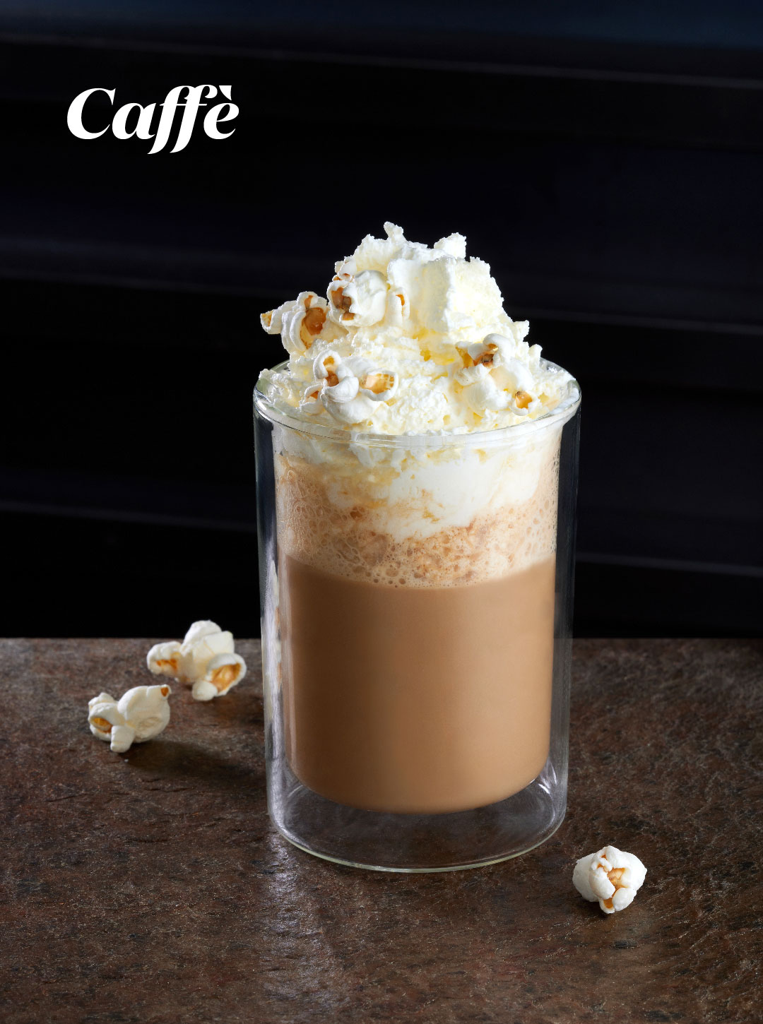 Cappuccino panna, caramello e sale