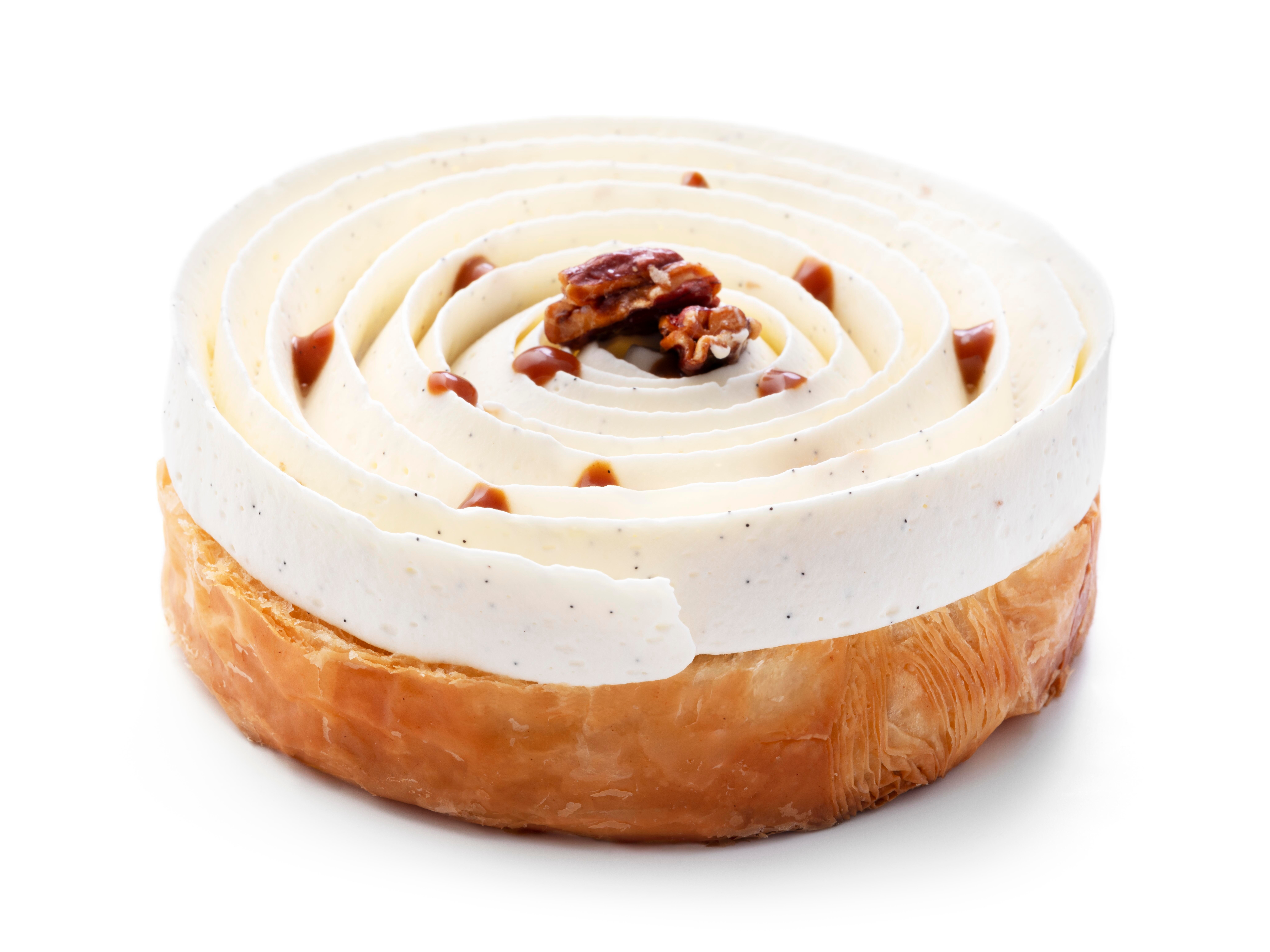 Croissant Roll met Vanille en Karamel