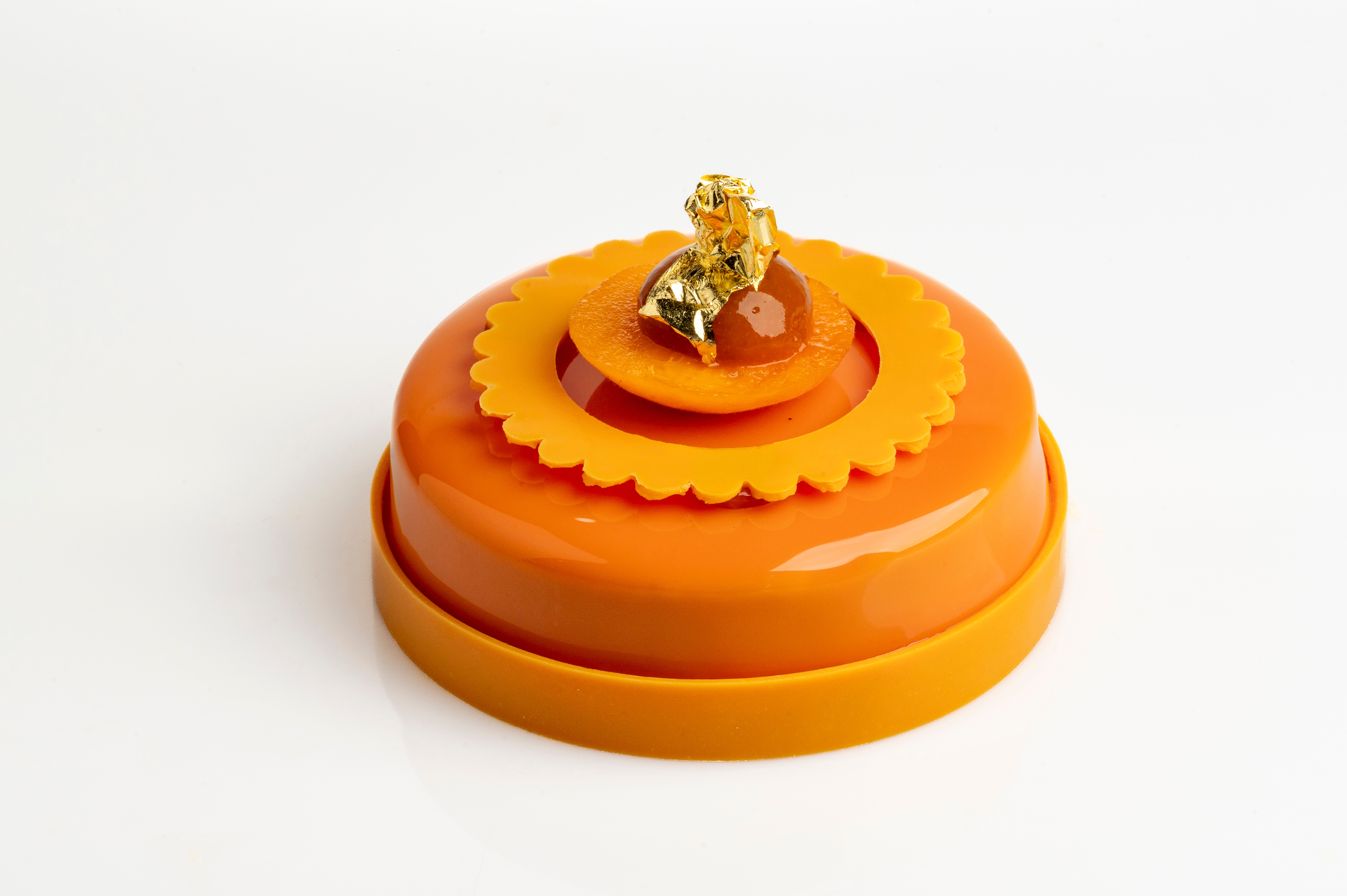 Entremet de albaricoque