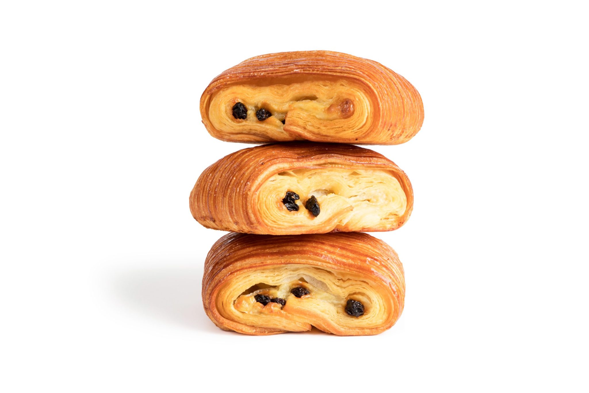 Almond raisin danish