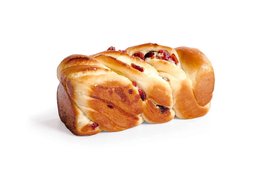 Cranberry babka