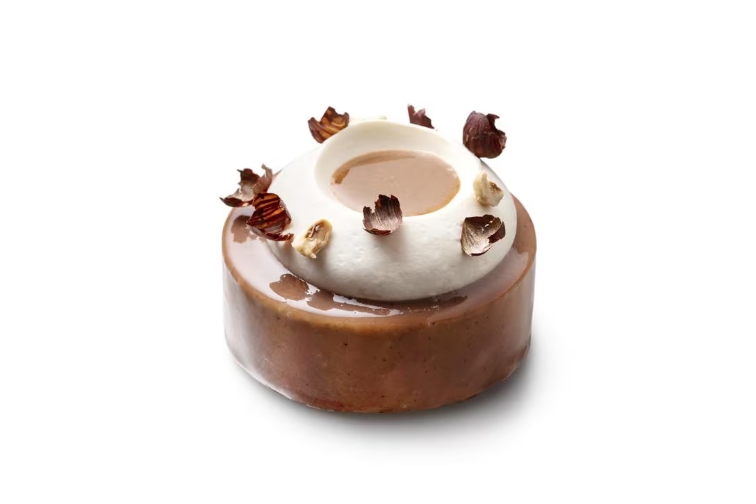 Hazelnut coffee entremet
