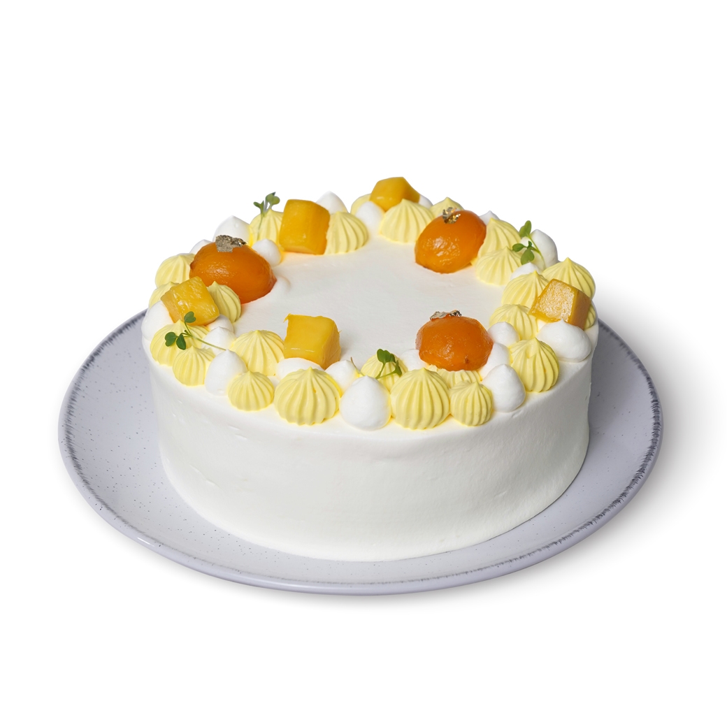 Young coconut mayongchid cake