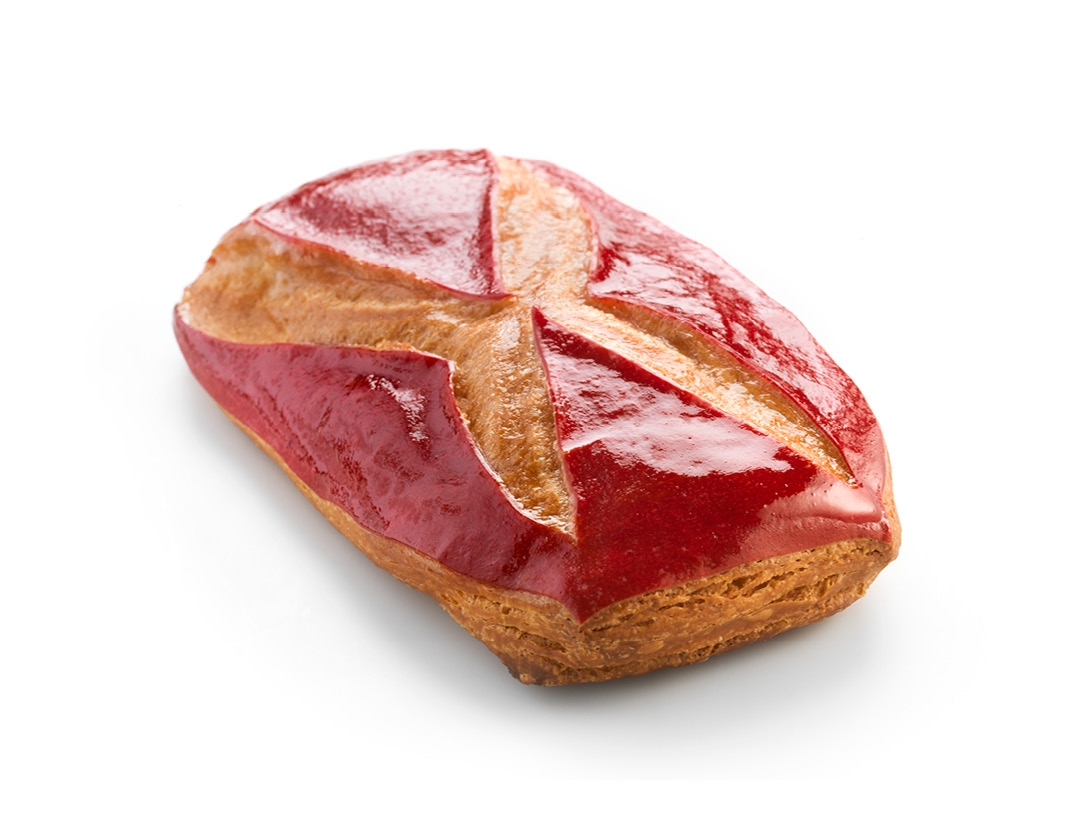 Koffiekoek met framboos, geitenkaas en witte chocolade