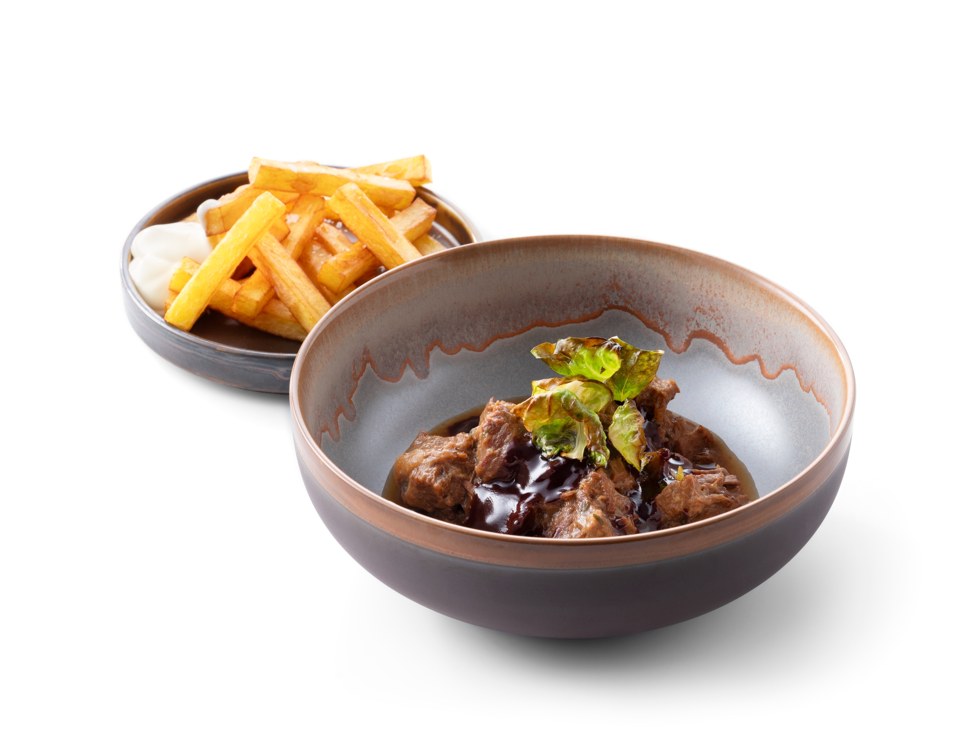 Stoofvlees met chocolade-roomsaus 