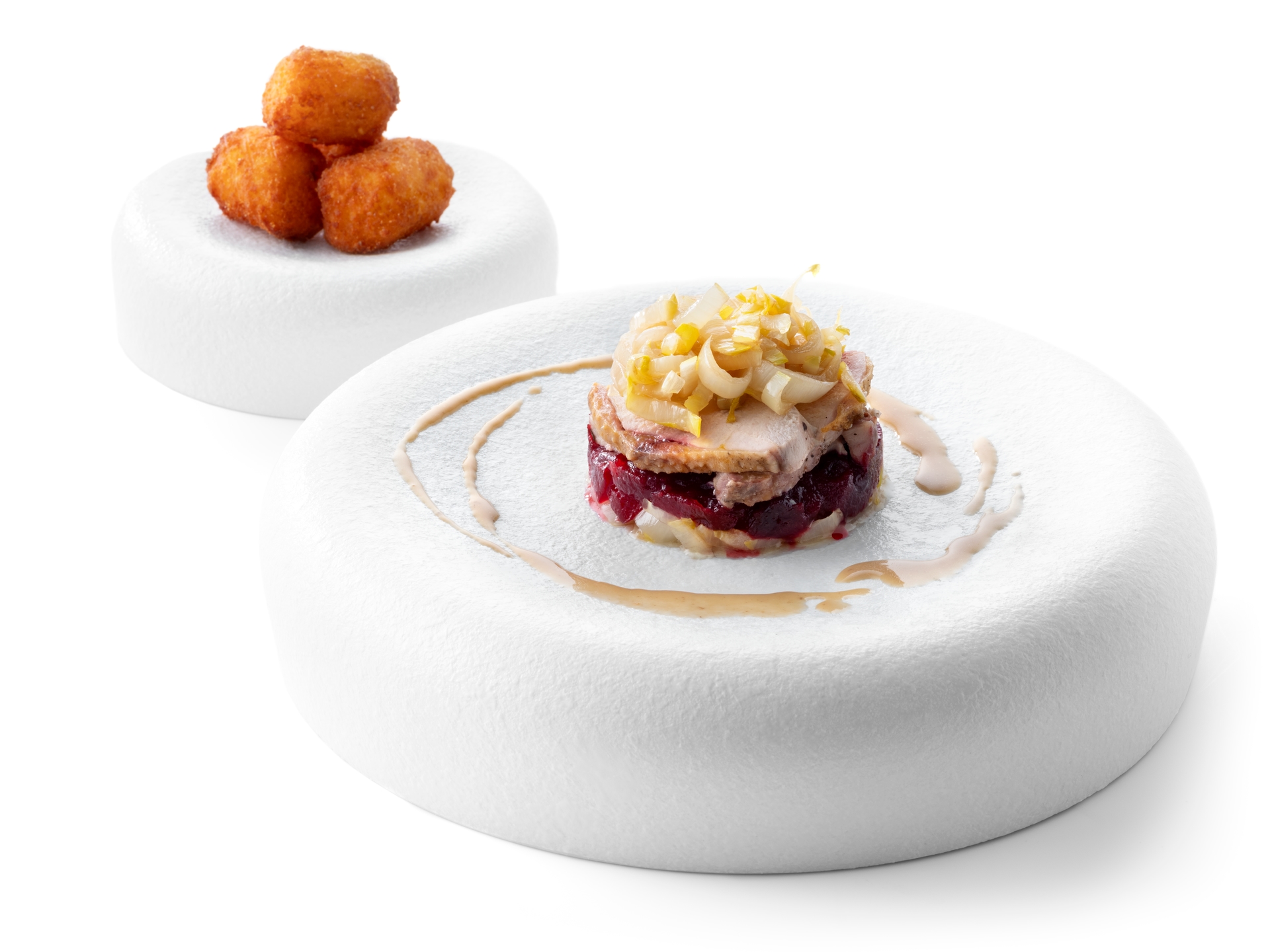 Fazant met romige fine-chamagnesaus