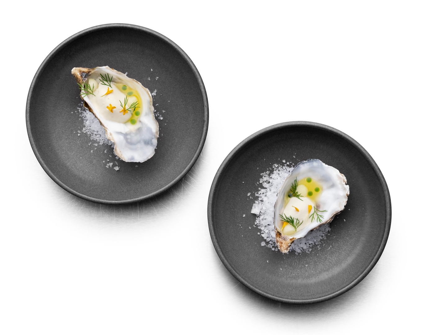 Smoked cream oyster