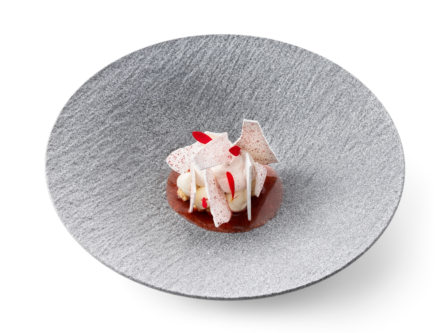 White chocolate mousse