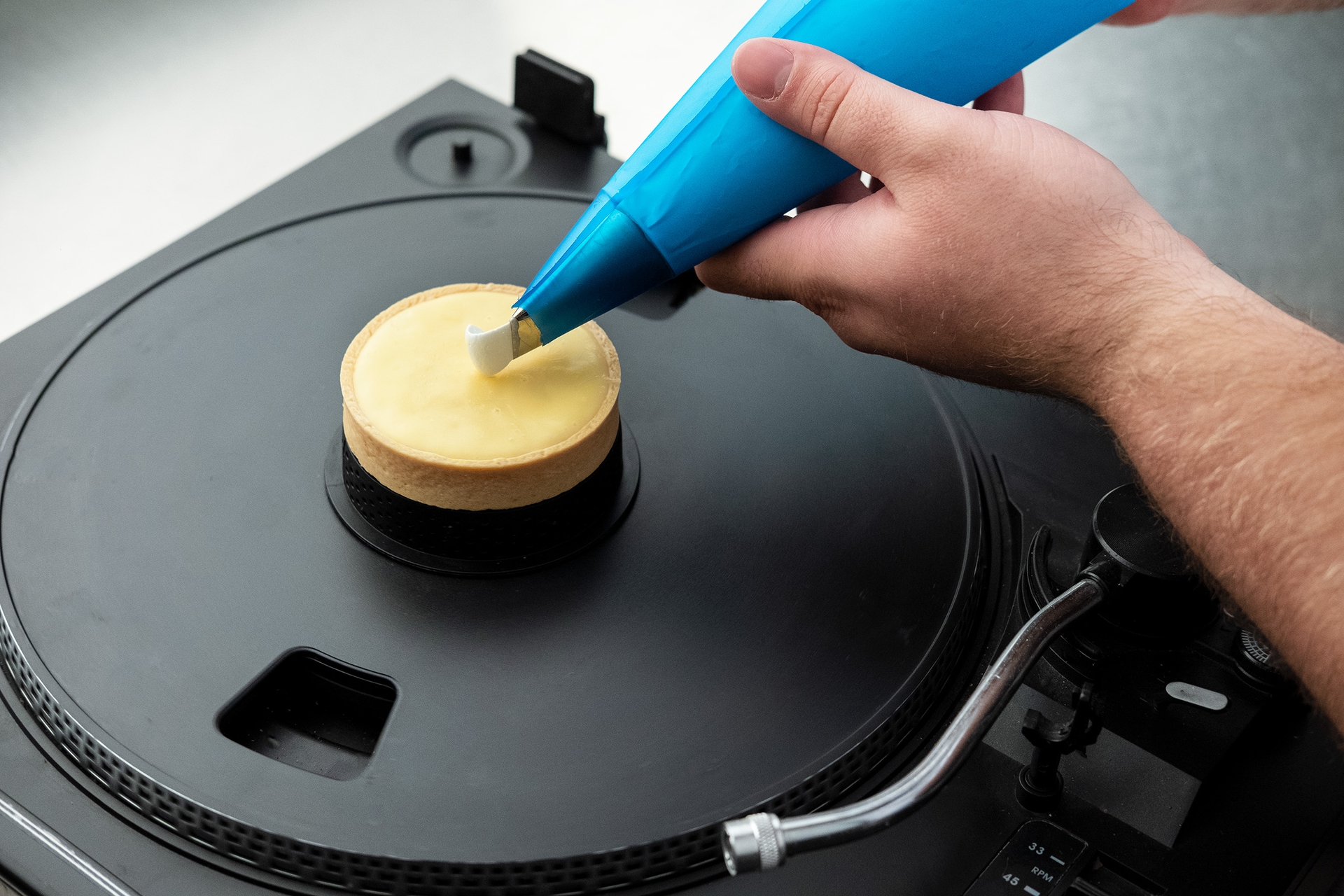 Plaats de tartelette