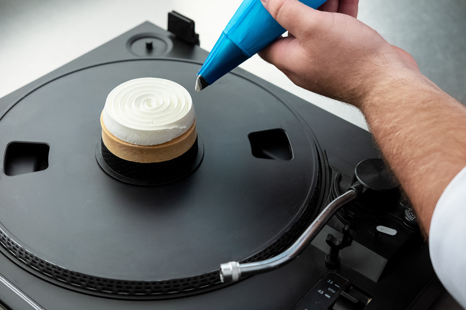 Houd een constante druk 