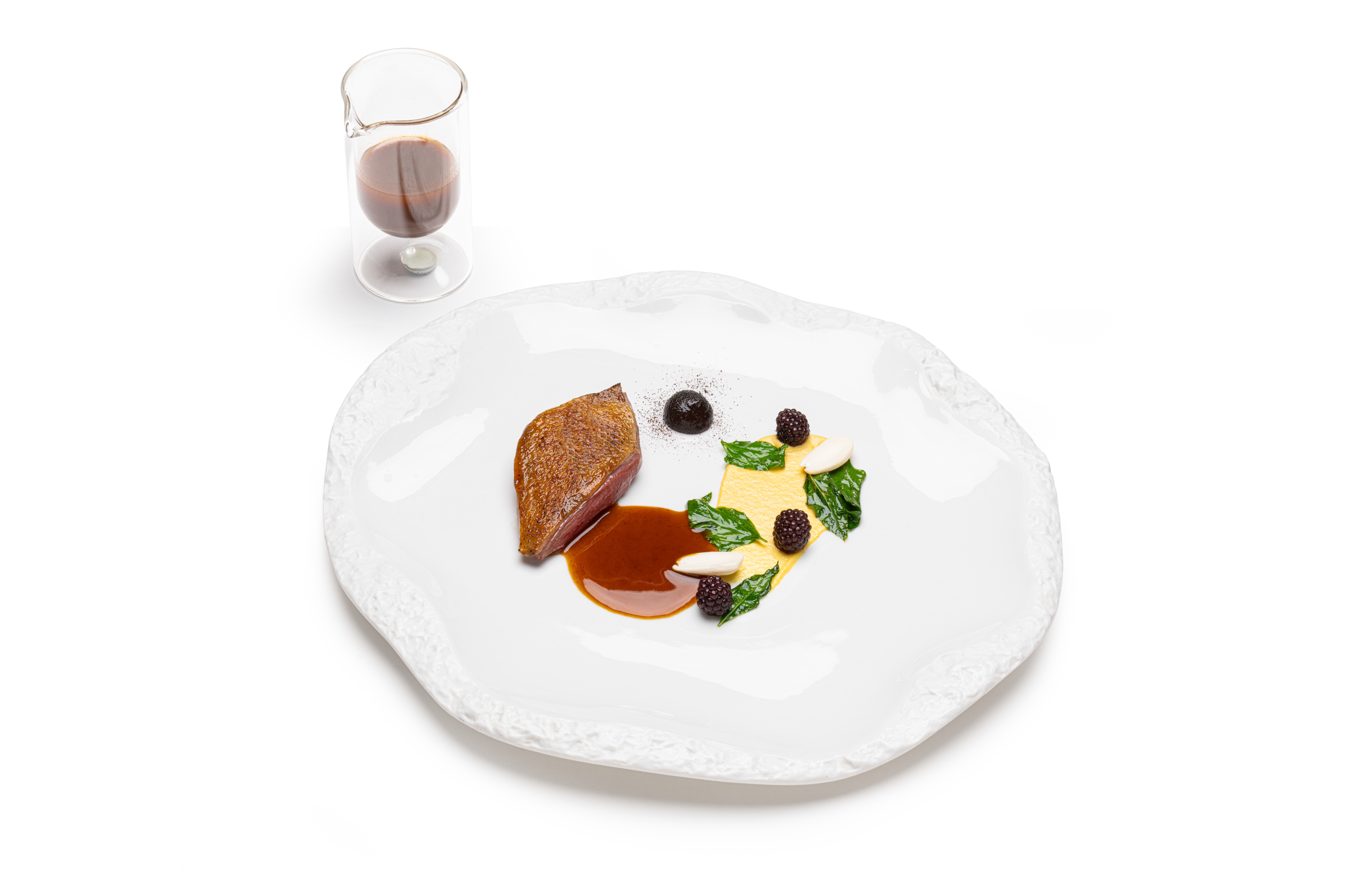 Pigeon, Maïs Chénopode et Mûres Sauvages