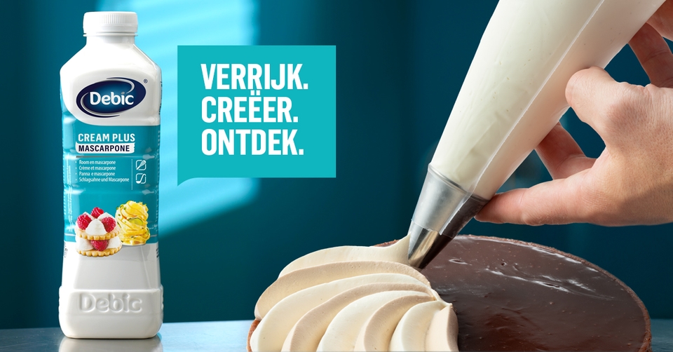 Verrijk elke creatie met Debic Room Plus Mascarpone