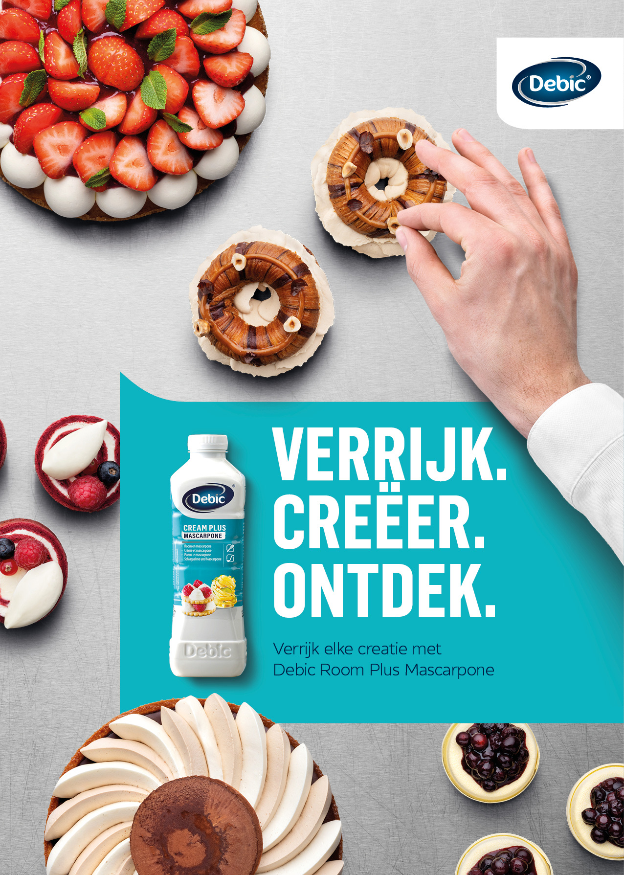 Verrijk elke creatie met Debic Room Plus Mascarpone