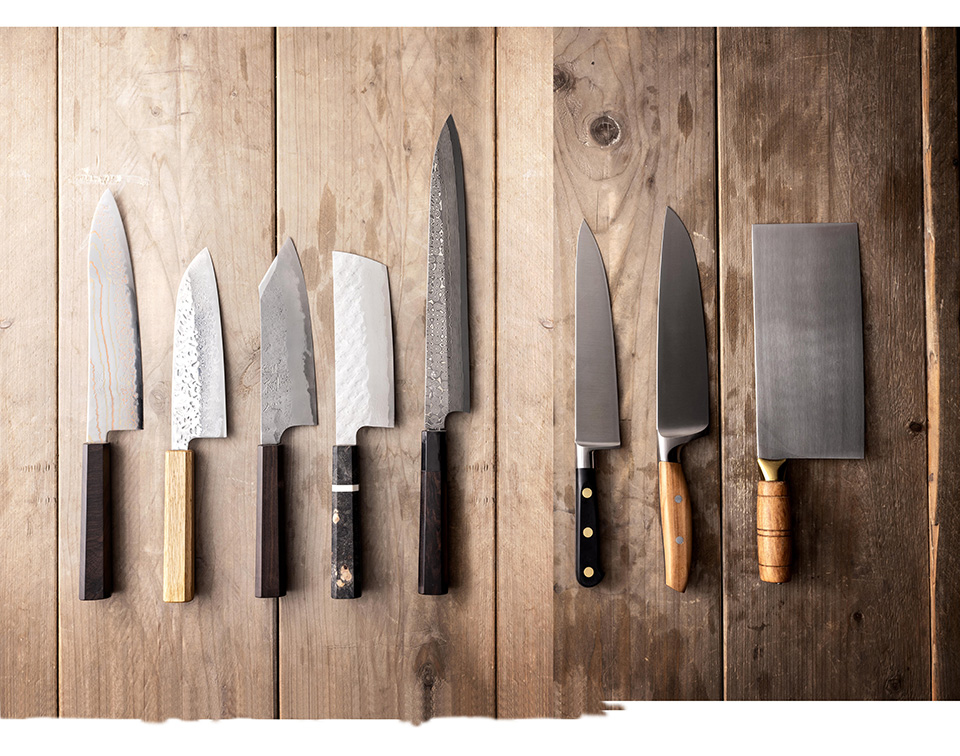 Verschillende messen van links naar rechts: