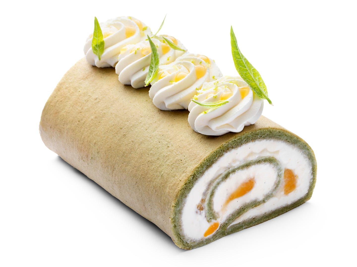 Peach basil roll Swissle