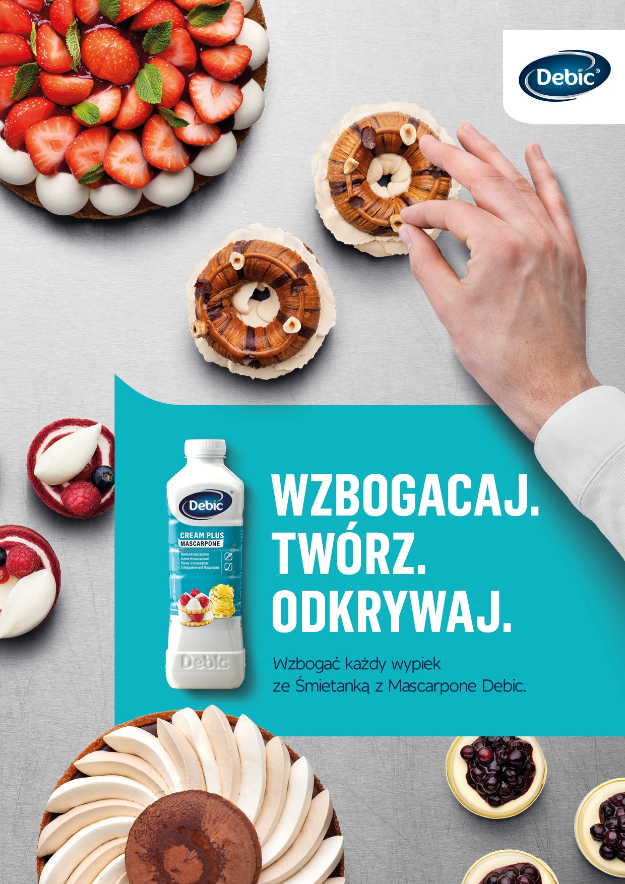 Broszura Debic Śmietanka z Mascarpone