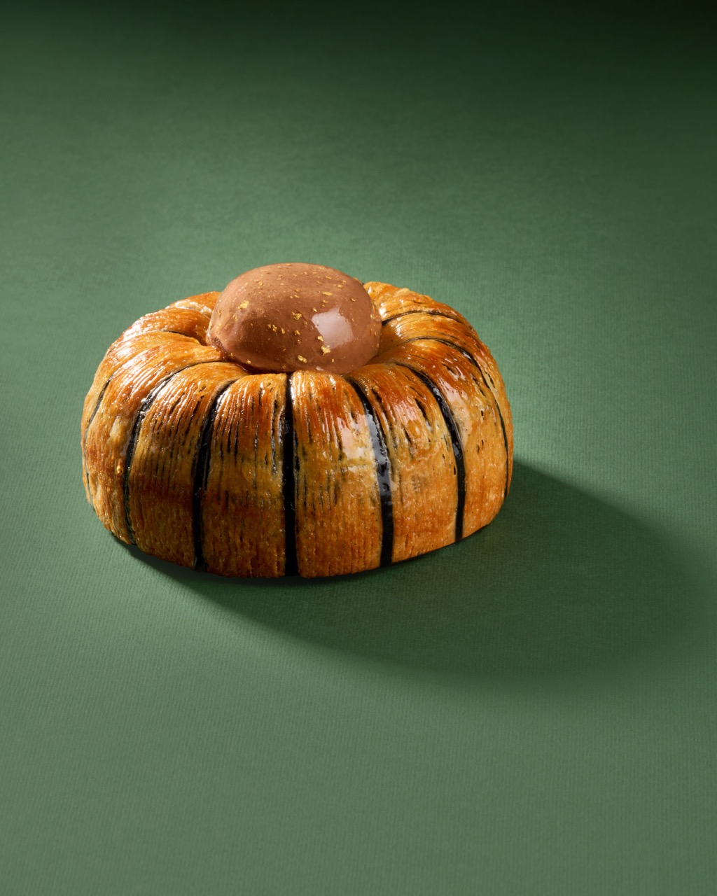 Corona al cioccolato e vaniglia