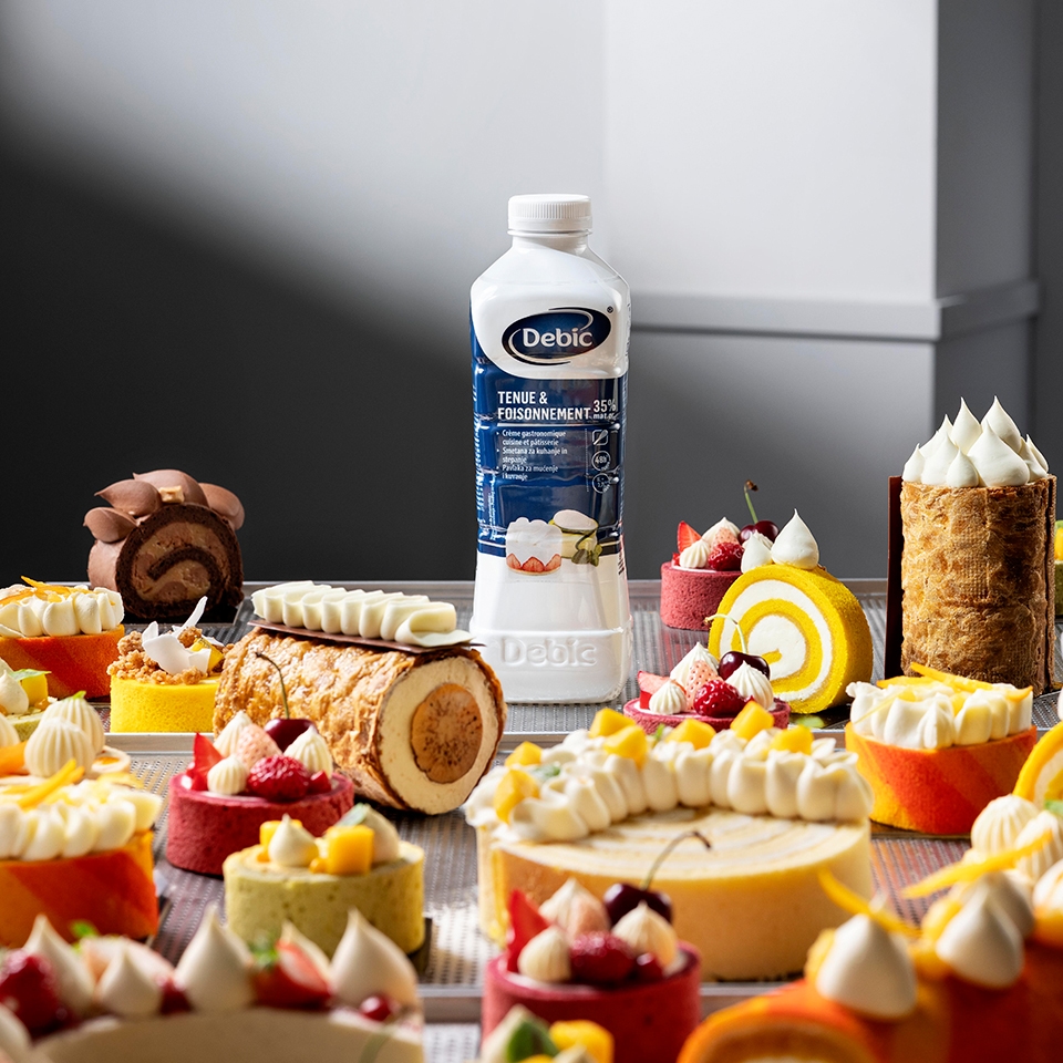 La Crème Tenue & Foisonnement la base parfaite pour vos roulés