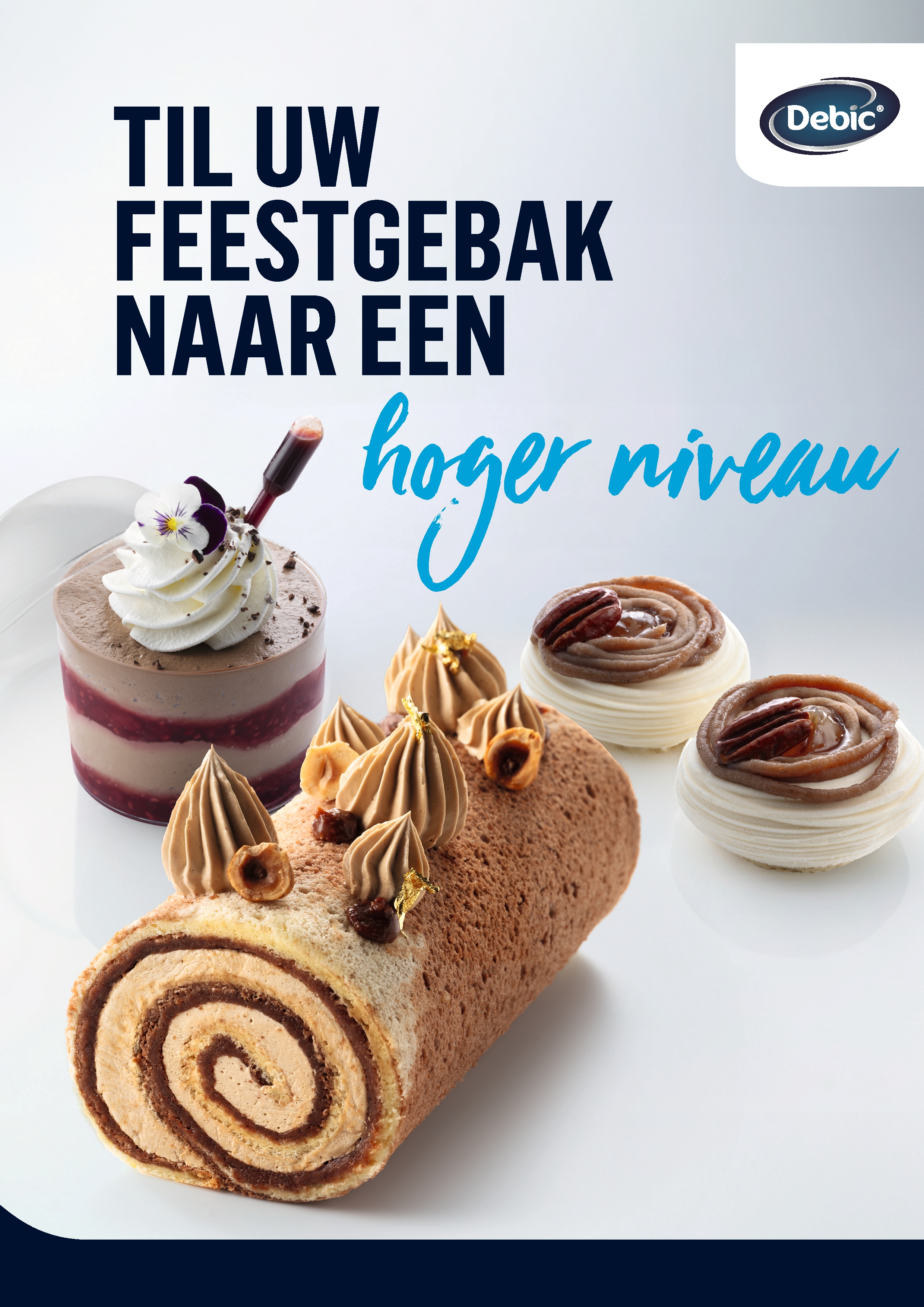 Til uw feestgebak naar een hoger niveau