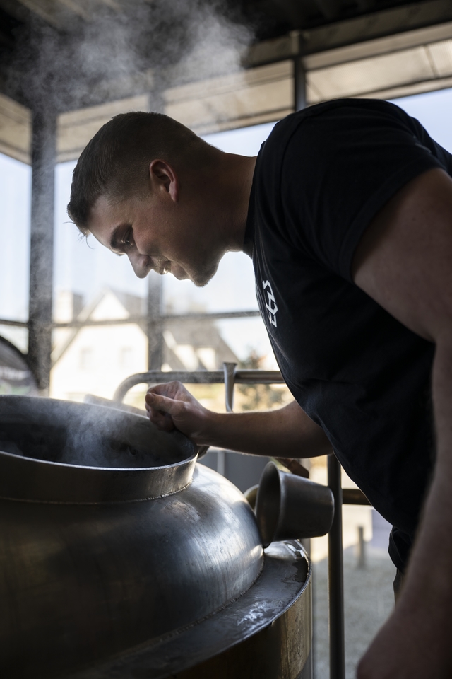 Meesterbrouwer Pieter Koopman.