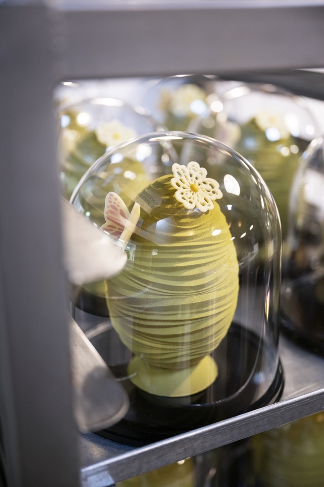 Artistieke patisseriecreatie van Perfri.