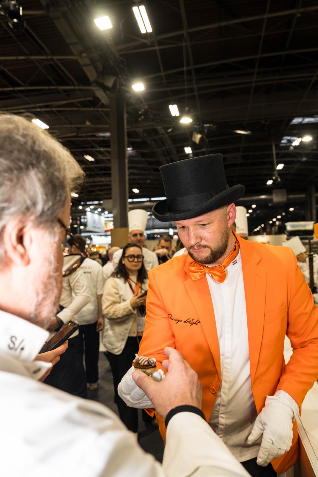 Bart de Gans met de Chocolardo.