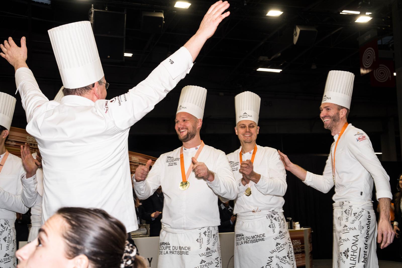 Jeroen Goossens, Bart de Gans, Tom van de Veen en Peter Remmelzwaal.