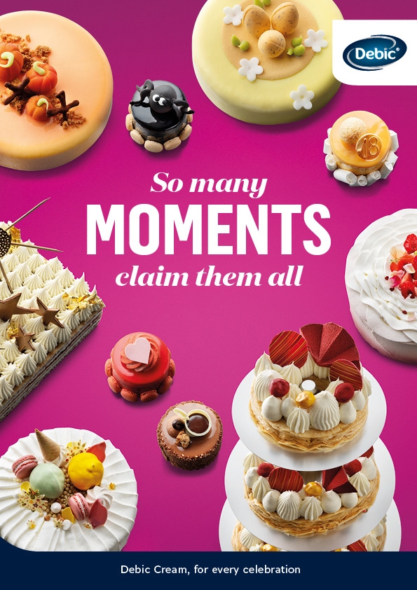 Recipes for Debic celebration cakes