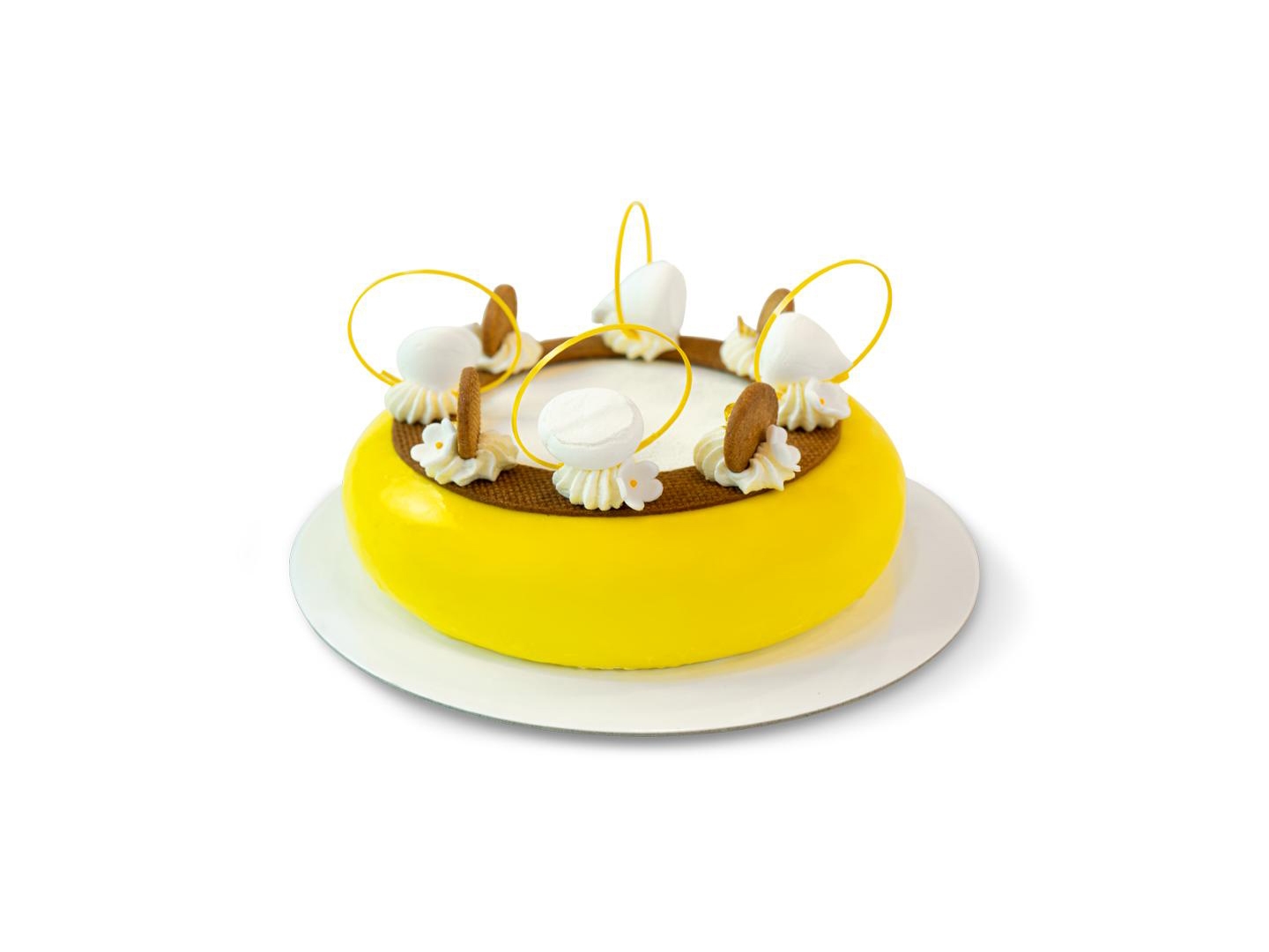 Spring ice cream cake