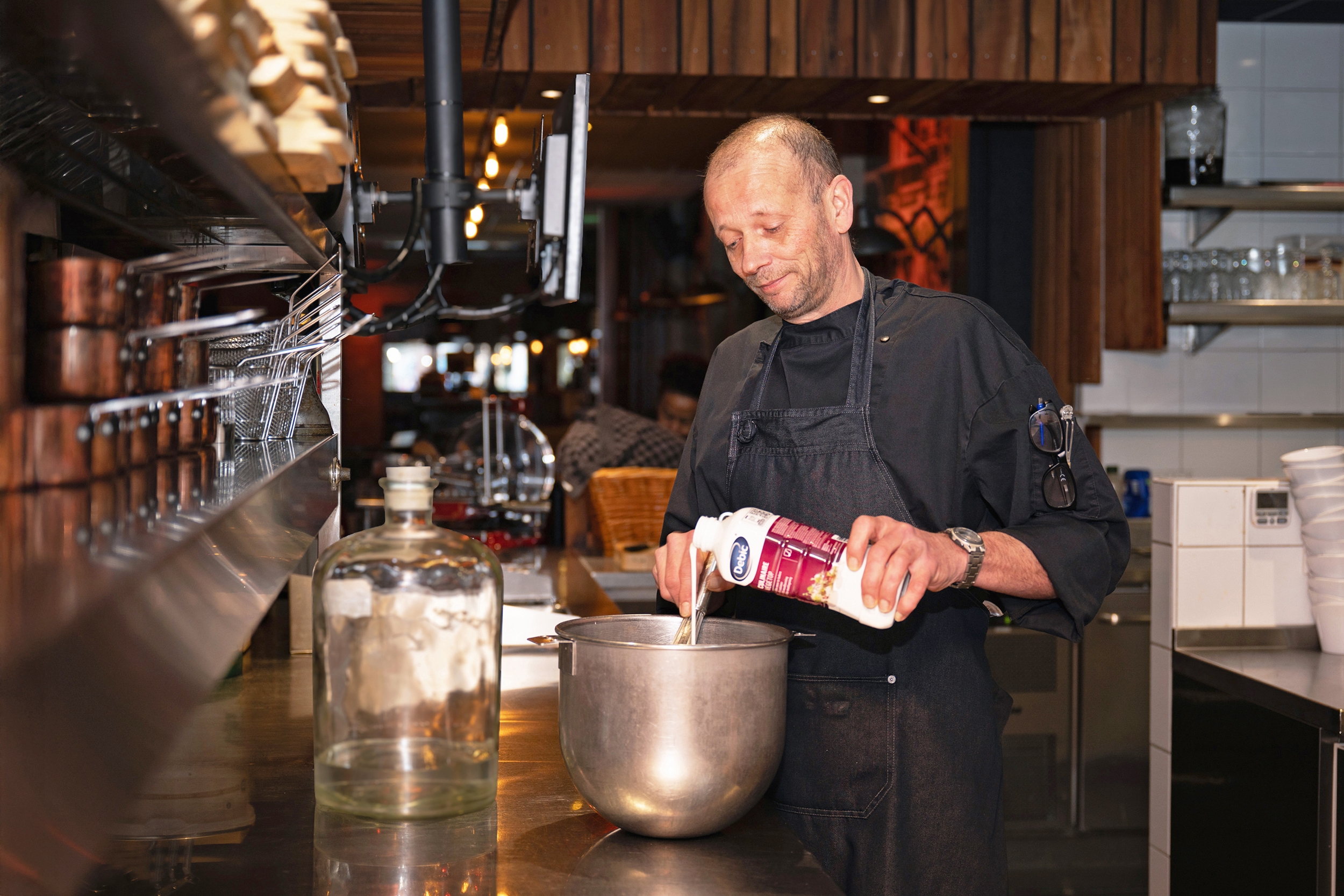 Chef Gert Borg van Brouwhotel Parkzicht in Veendam