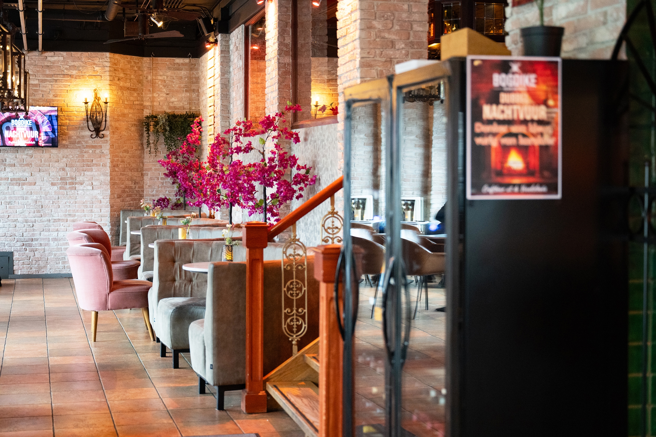 De Bogdike-lounge in Brouwhotel Parkzicht in Veendam