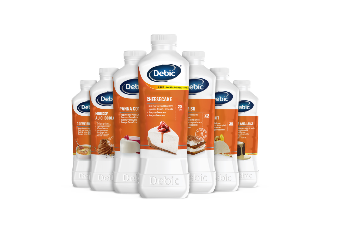 Debic Desserts range