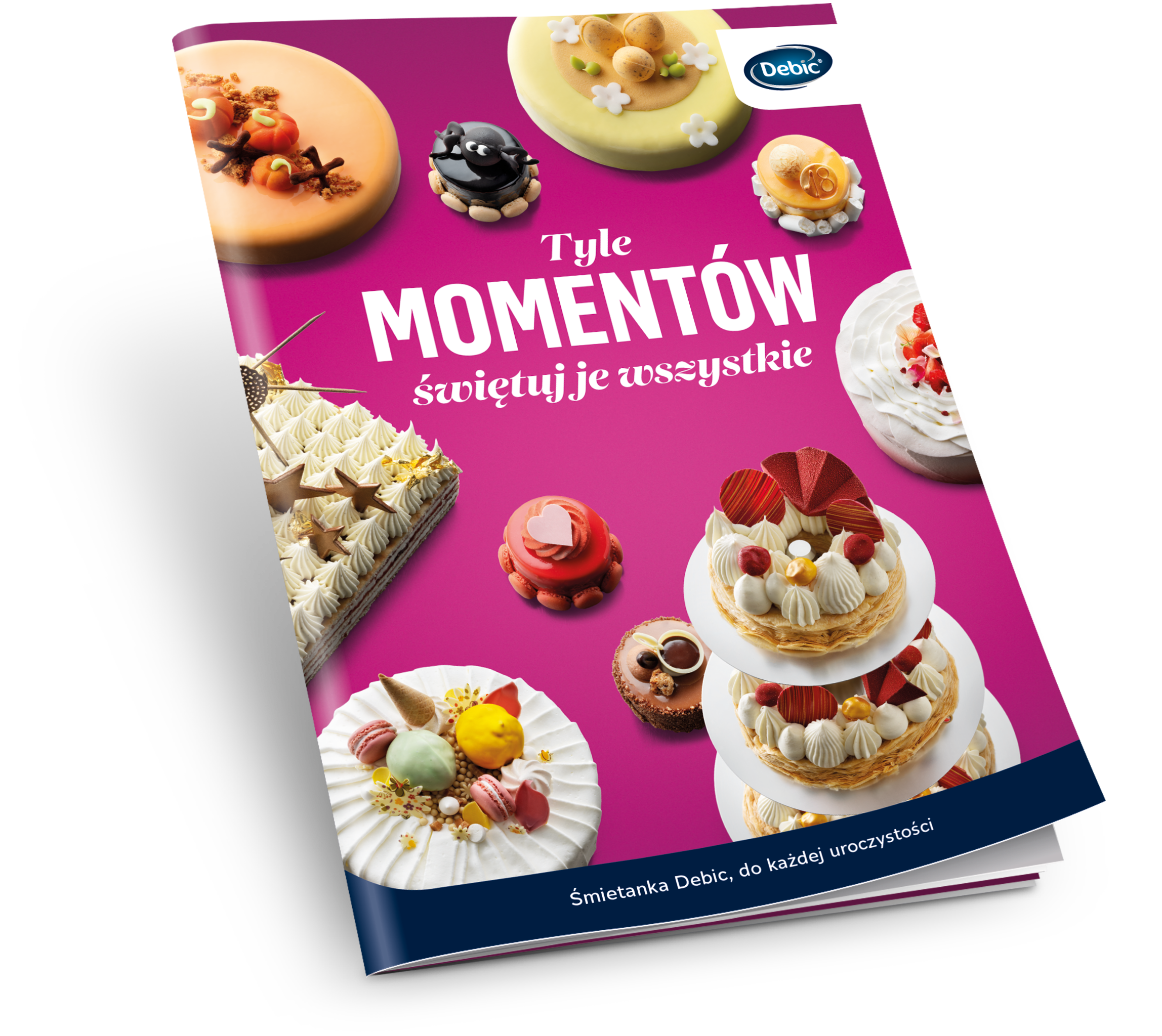 Broszura Świętuj z Debic mockup