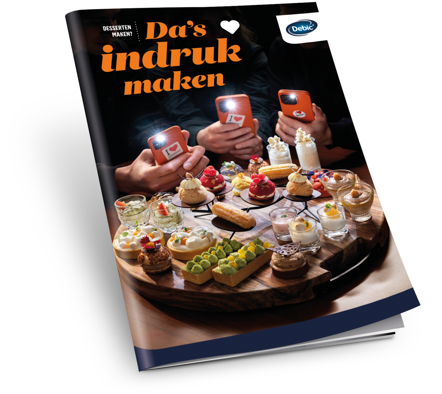 Desserten maken. Da's indruk maken. Brochure
