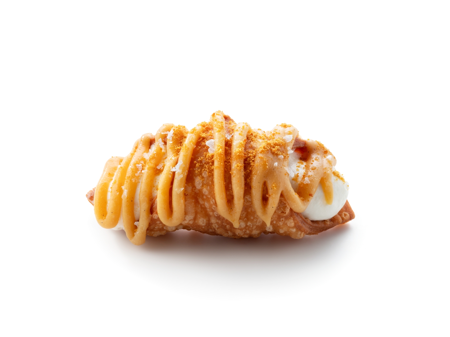 Cannoli with salted caramel and miso | Debic