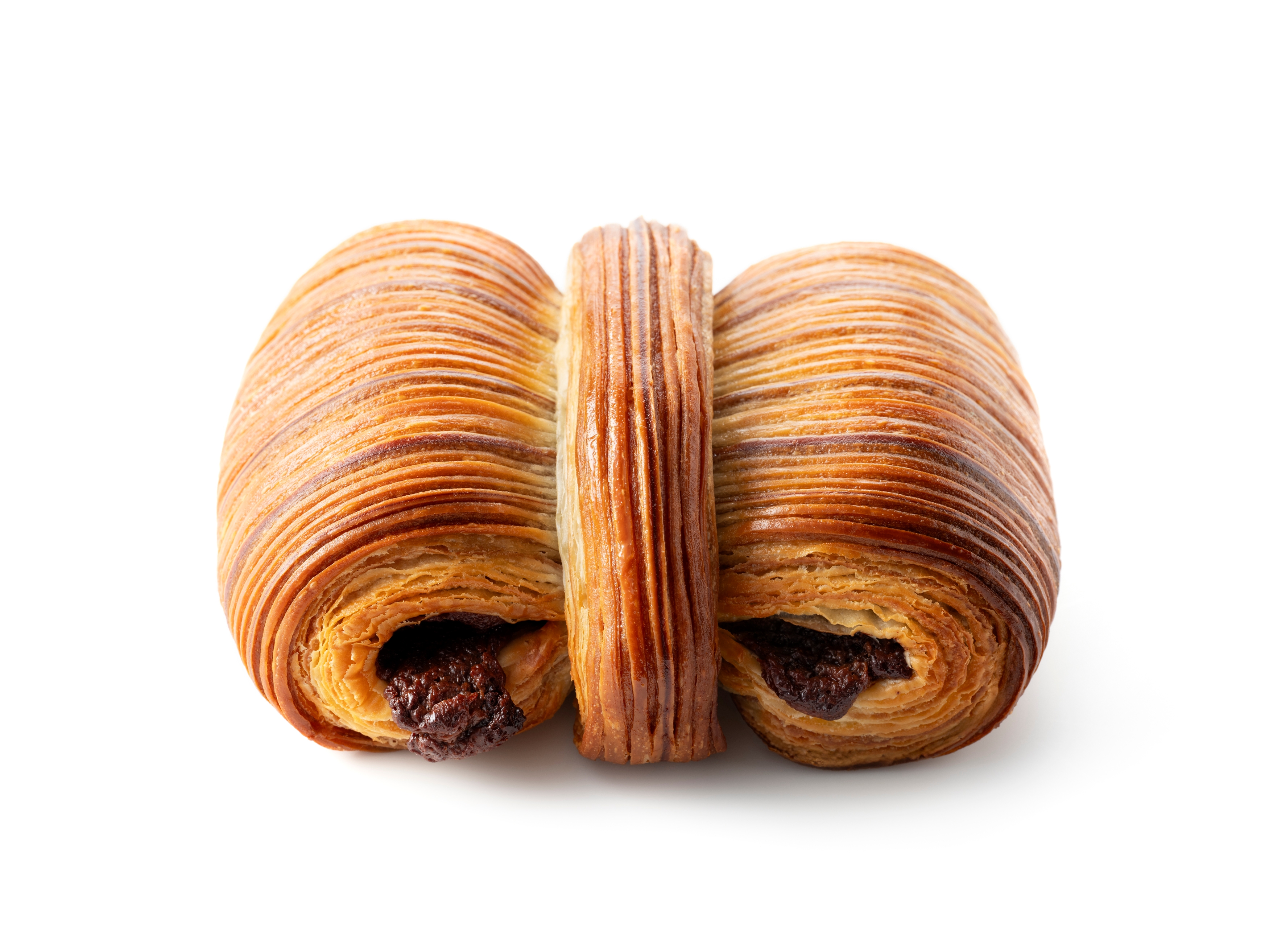 Chocolade strikcroissant