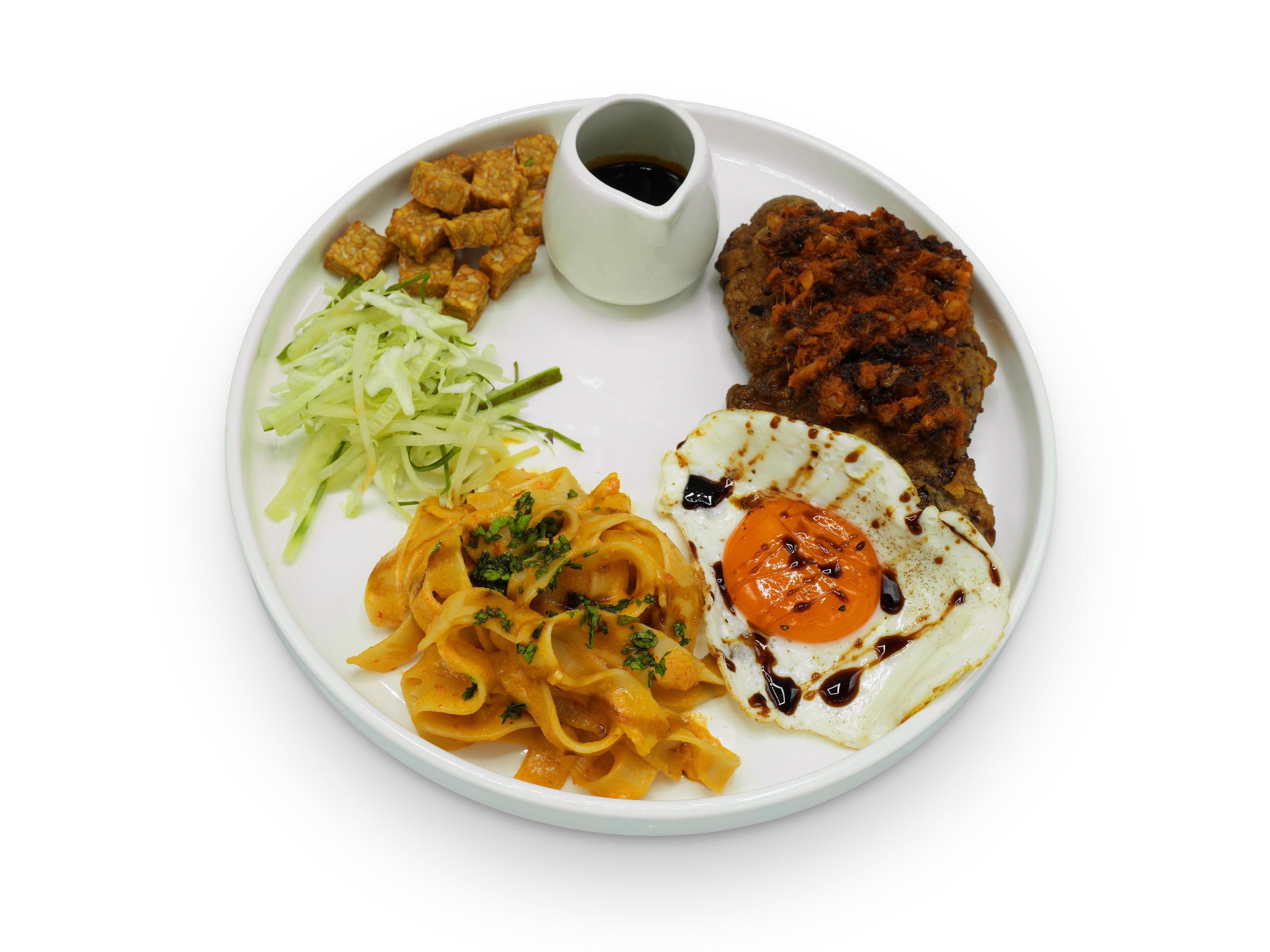 ayam gepuk cream pasta