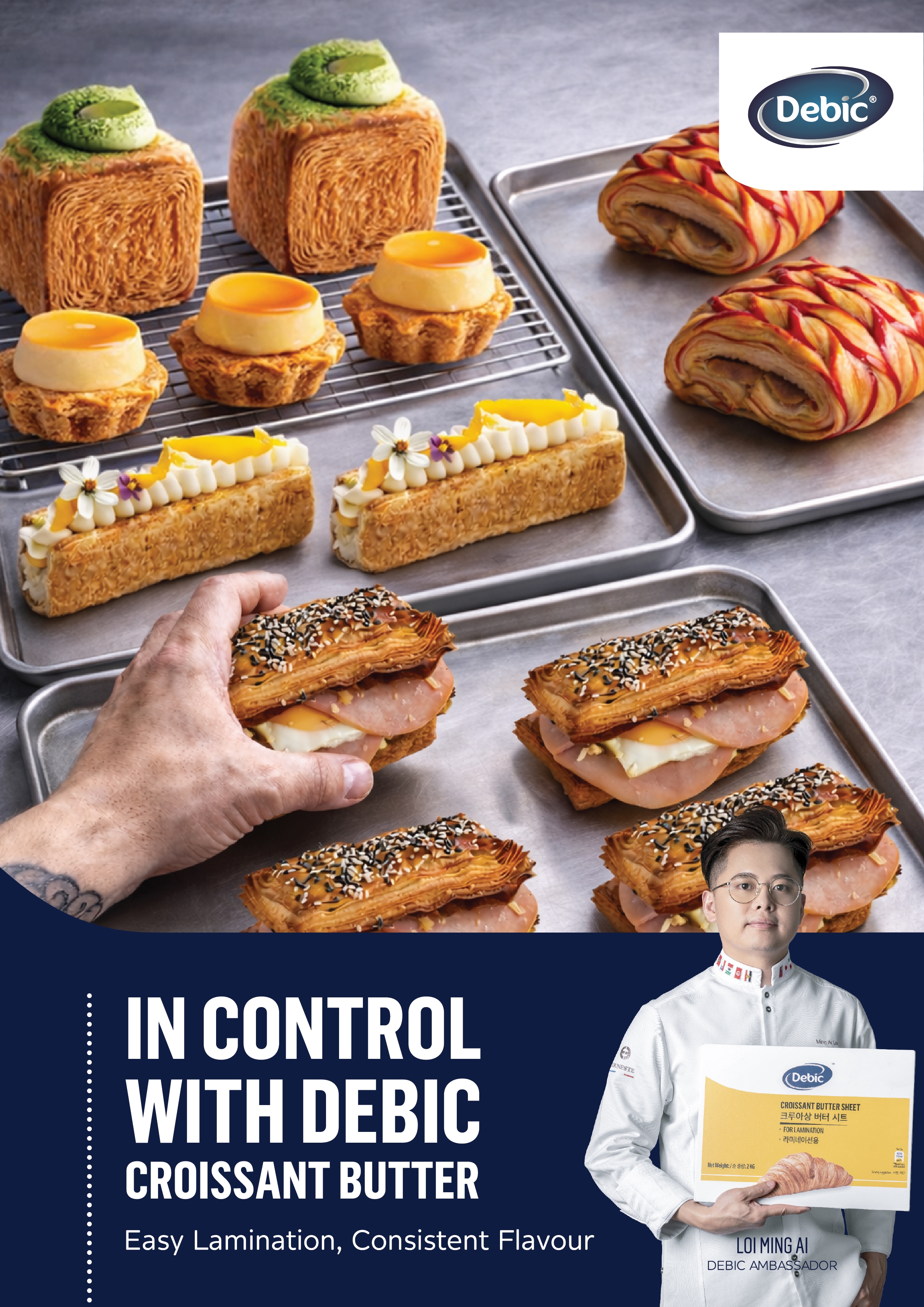 In Contorl With Debic Croissant Butter