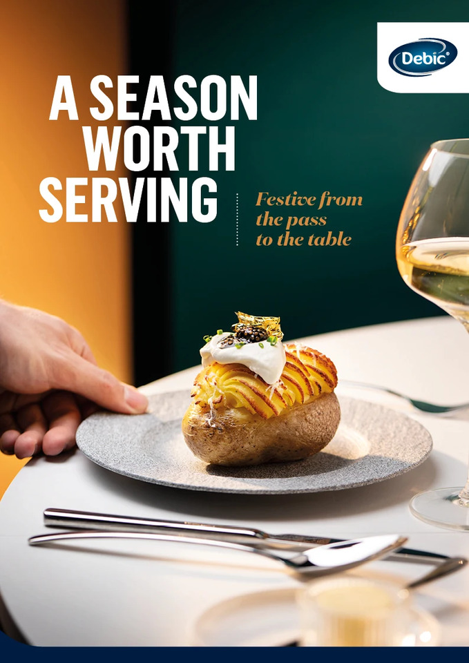 Festive brochure cover Horeca 2026