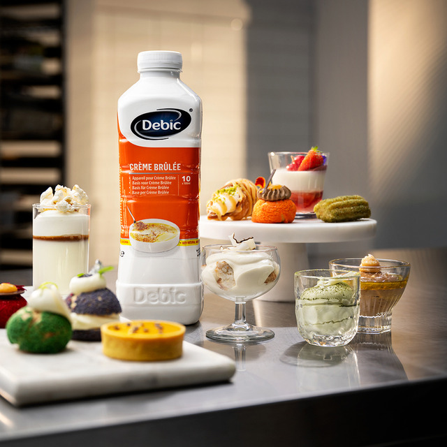 Debic Creme Brulee desserts